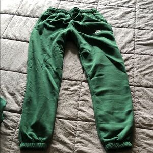 Nike Forest Green Fleece Joggers